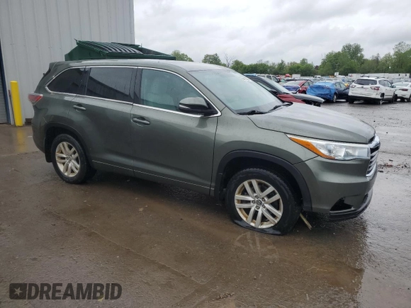 2016 Toyota Highlander LE z VIN 5TDBKRFH9GS285888, wystawiony jako Copart lot #58418395 z przebiegiem 75 512 mil mil oraz Szkoda całkowita • Salvage title. Historia ofert i sprzedaży dostępna na DreamBid. Obrazek 4.