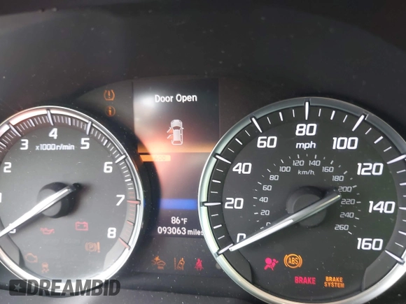 2017 Acura MDX Advance z VIN 5FRYD3H98HB010847, wystawiony jako IAAI lot #42391406 z przebiegiem 93 063 mil mil oraz . Historia ofert i sprzedaży dostępna na DreamBid. Obrazek 7.