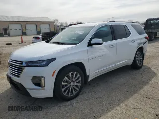 2023 Chevrolet Traverse Premier with VIN 1GNERKKW4PJ127211, listed as a Copart auction lot 50217285 with 24,295 mi miles and Salvage Title. Bid and sale history available at DreamBid. Image 1.