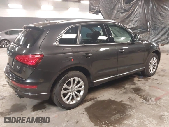 2015 Audi Q5 Premium Plus with VIN WA1LFAFP5FA029478, listed as a IAAI auction lot 41514901 with 133,150 mi miles. Bid and sale history available at carsss.com. Image 4.