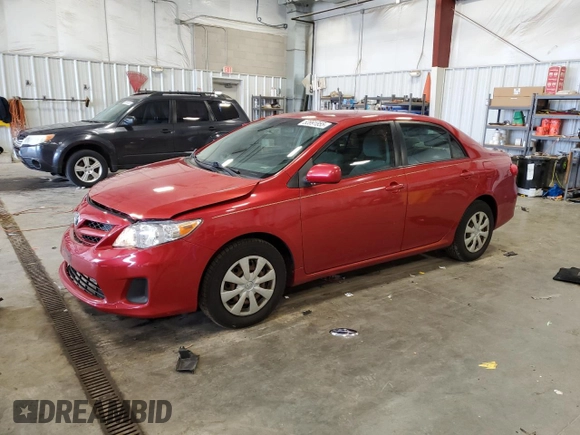 2011 Toyota Corolla L with VIN JTDBU4EE5B9139516, listed as a Copart auction lot 53991855 with 177,400 mi miles and Clean Title. Bid and sale history available at carsss.com. Image 1.
