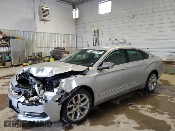 2016 Chevrolet Impala LTZ with VIN 2G1145S39G9186871, listed as a Copart auction lot 87158934 with 162,295 mi miles and Salvage title. Bid and sale history available at DreamBid. Image 1.