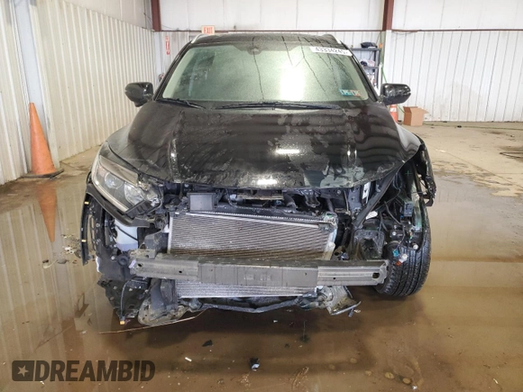 2022 Honda HR-V EX-L with VIN 3CZRU6H76NM700054, listed as a Copart auction lot 43334245 with 18,276 mi miles and Salvage Title. Bid and sale history available at carsss.com. Image 5.
