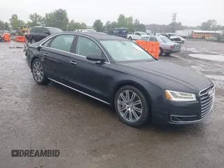 2015 Audi A8 4.0T with VIN WAU32AFD2FN026356, listed as a IAAI auction lot 42330082 with 44,857 mi miles and . Bid and sale history available at DreamBid. Image 1.