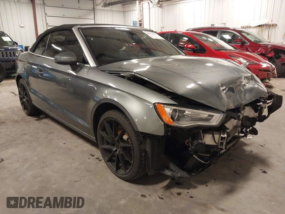 2016 Audi A3 2.0T Premium Plus with VIN WAU38LFF9G1117466, listed as a IAAI auction lot 40953853 with 73,030 mi miles. Bid and sale history available at carsss.com. Image 1.