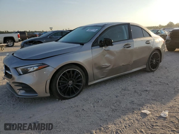 2020 Mercedes-Benz A 220 with VIN WDD3G4EB7LW039220, listed as a Copart auction lot 53331115 with Not Provided miles and Salvage Title. Bid and sale history available at DreamBid. Image 1.
