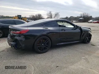 2020 BMW M8 with VIN WBSAE0C05LCD64141, listed as a Copart auction lot 42198935 with 0 mi miles and Clean Title. Bid and sale history available at carsss.com. Image 3.