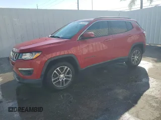 2019 Jeep Compass Latitude w/Sun/Wheel Pkg with VIN 3C4NJCBB7KT668564, listed as a Copart auction lot 46354305 with 123,816 mi miles and Clean Title. Bid and sale history available at carsss.com. Image 1.