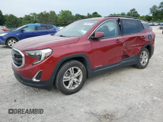 2020 GMC Terrain SLE with VIN 3GKALMEV0LL131299, listed as a Copart auction lot 62495125 with 35,701 mi miles and Salvage title. Bid and sale history available at DreamBid. Image 1.