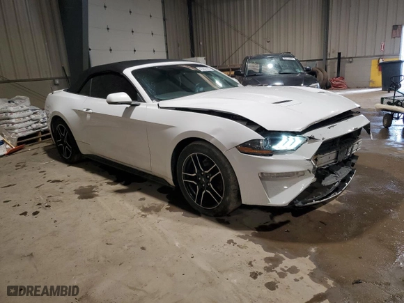 2020 Ford Mustang EcoBoost with VIN 1FATP8UH7L5185247, listed as a Copart auction lot 42362145 with 77,188 mi miles and Salvage Title. Bid and sale history available at carsss.com. Image 4.