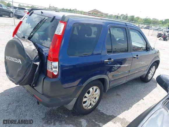 2005 Honda CR-V EX with VIN JHLRD78865C025489, listed as a IAAI auction lot 41976030 with 143,710 mi miles. Bid and sale history available at carsss.com. Image 4.