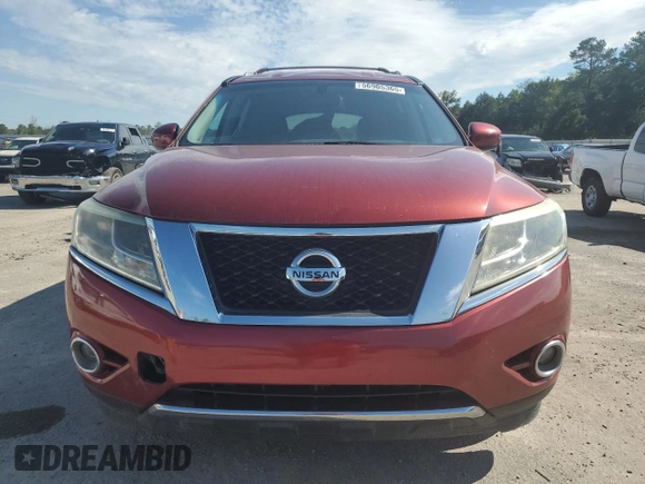 2016 Nissan Pathfinder S with VIN 5N1AR2MN1GC617035, listed as a Copart auction lot 56905365 with 162,939 mi miles and Clean title. Bid and sale history available at DreamBid. Image 5.
