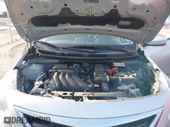 2019 Nissan Versa SV with VIN 3N1CN7APXKL818475, listed as a IAAI auction lot 41887929 with 27,968 mi miles and . Bid and sale history available at DreamBid. Image 10.