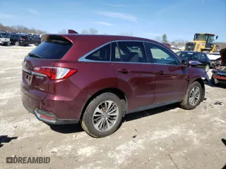 2018 Acura RDX w/Advance Pkg with VIN 5J8TB4H70JL007113, listed as a Copart auction lot 49409345 with 0 mi miles and Salvage Title. Bid and sale history available at carsss.com. Image 3.