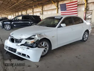 2007 BMW 5 Series 525i with VIN WBANE53557CW63078, listed as a Copart auction lot 56531065 with Not provided miles and Salvage title. Bid and sale history available at DreamBid. Image 1.