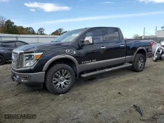 2017 Nissan Titan XD SV with VIN 1N6BA1F4XHN518005, listed as a Copart auction lot 75905924 with 51,938 mi miles and Clean Title. Bid and sale history available at carsss.com. Image 1.
