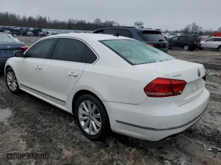2013 Volkswagen Passat SEL Premium with VIN 1VWCP7A35DC118069, listed as a Copart auction lot 44189425 with 86,376 mi miles and Salvage Title. Bid and sale history available at carsss.com. Image 2.