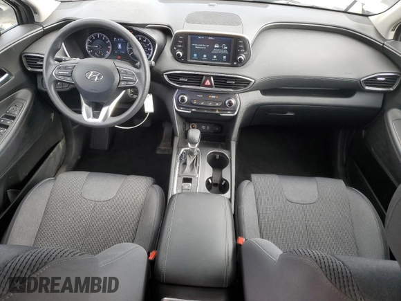 2020 Hyundai Santa Fe SE with VIN 5NMS23AD9LH264926, listed as a Copart auction lot 53809265 with 57,780 mi miles and Salvage title. Bid and sale history available at DreamBid. Image 8.