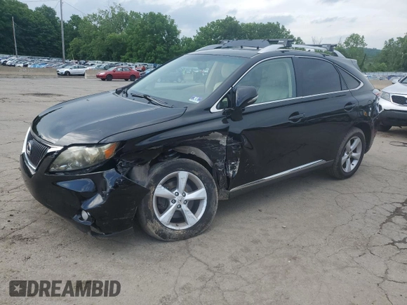 2011 Lexus RX 350 z VIN JTJBK1BA7B2015596, wystawiony jako Copart lot #61337755 z przebiegiem 80 907 mil mil oraz Szkoda całkowita • Salvage title. Historia ofert i sprzedaży dostępna na DreamBid. Obrazek 1.