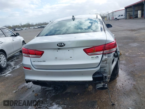 2020 Kia Optima LX with VIN 5XXGT4L31LG380858, listed as a IAAI auction lot 41815591 with 138,750 mi miles and . Bid and sale history available at DreamBid. Image 16.