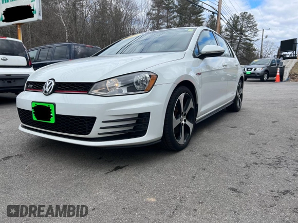 2017 Volkswagen Golf GTI S with VIN 3VW4T7AUXHM020992, listed as a Copart auction lot 46815053 with 79,101 mi miles. Bid and sale history available at carsss.com. Image 2.