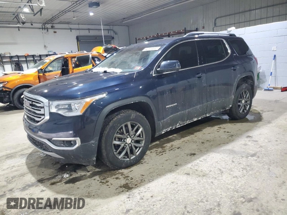 2017 GMC Acadia SLT with VIN 1GKKNULS3HZ267384, listed as a Copart auction lot 42558385 with 115,266 mi miles and Salvage Title. Bid and sale history available at carsss.com. Image 1.