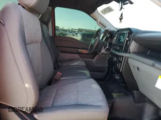 2023 Ford F-150 XL with VIN 1FTMF1C59PKE73620, listed as a Copart auction lot 88289545 with 10,935 mi miles and Salvage Title. Bid and sale history available at carsss.com. Image 10.