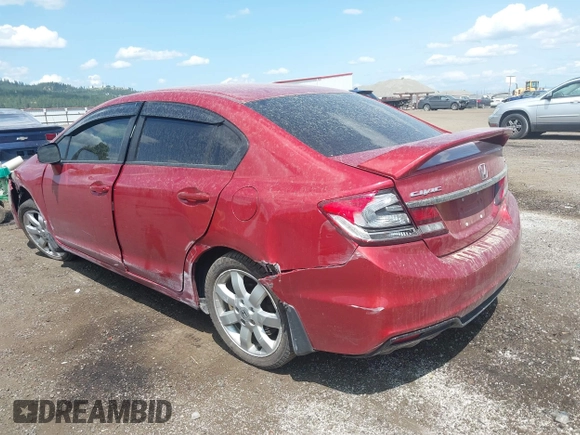 2013 Honda Civic Si with VIN 2HGFB6E58DH701335, listed as a IAAI auction lot 42497447 with 164,724 mi miles and . Bid and sale history available at DreamBid. Image 3.