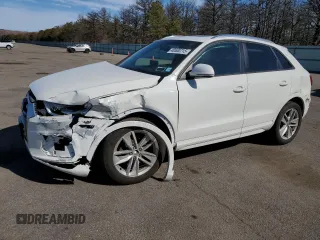 2017 Audi Q3 Premium with VIN WA1ECCFS9HR011474, listed as a Copart auction lot 48500715 with 99,723 mi miles and Clean Title. Bid and sale history available at carsss.com. Image 1.