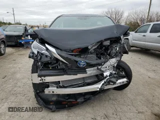 2023 Toyota Sienna Platinum with VIN 5TDERKEC6PS175340, listed as a Copart auction lot 57083465 with Not provided miles and Salvage title. Bid and sale history available at DreamBid. Image 5.