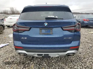 2024 BMW X3 xDrive30i with VIN 5UX53DP02R9V64816, listed as a Copart auction lot 81795744 with 0 mi miles and Clean Title. Bid and sale history available at carsss.com. Image 6.