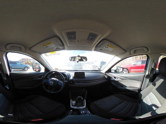 2016 Mazda CX-3 Sport with VIN JM1DKBB75G0124907, listed as a IAAI auction lot 42107232 with 128,411 mi miles. Bid and sale history available at carsss.com. Image 18.