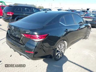 2020 Nissan Sentra SV with VIN 3N1AB8CV7LY206045, listed as a IAAI auction lot 41249680 with 99,973 mi miles and . Bid and sale history available at DreamBid. Image 4.