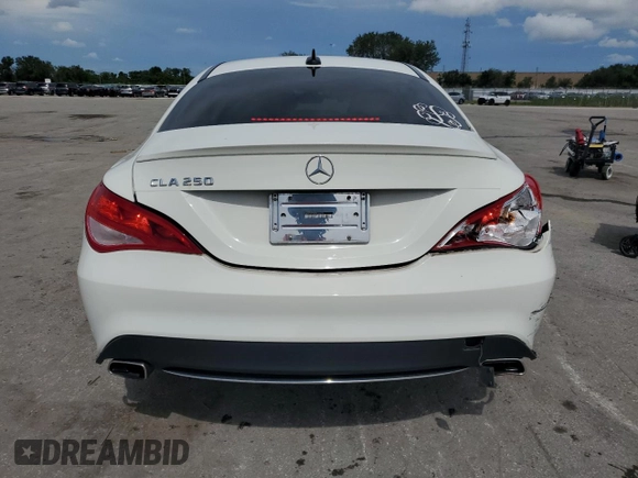 2016 Mercedes-Benz CLA 250 with VIN WDDSJ4EB6GN330378, listed as a Copart auction lot 61989553 with 29,672 mi miles and . Bid and sale history available at DreamBid. Image 6.