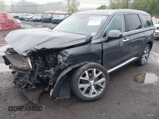 2022 Hyundai Palisade SEL with VIN KM8R4DHE3NU377999, listed as a IAAI auction lot 42258833 with 41,216 mi miles and . Bid and sale history available at DreamBid. Image 6.
