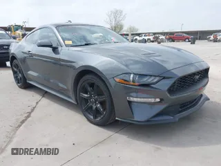 2020 Ford Mustang EcoBoost with VIN 1FA6P8TH3L5158321, listed as a IAAI auction lot 41936928 with 40,908 mi miles. Bid and sale history available at carsss.com. Image 1.
