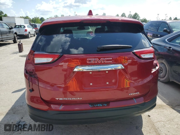 2024 GMC Terrain SLE z VIN 3GKALTEGXRL310583, wystawiony jako Copart lot #62014655 z przebiegiem 26 730 mil mil oraz Szkoda całkowita • Salvage title. Historia ofert i sprzedaży dostępna na DreamBid. Obrazek 6.