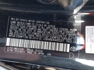 2017 Toyota Mirai with VIN JTDBVRBD4HA002337, listed as a IAAI auction lot 41647513 with 46,609 mi miles and . Bid and sale history available at DreamBid. Image 9.