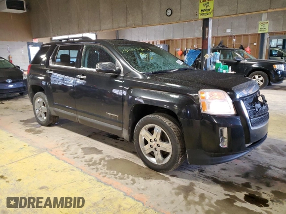 2012 GMC Terrain SLE-2 with VIN 2GKFLTE54C6219874, listed as a Copart auction lot 44318815 with 191,870 mi miles and Salvage Title. Bid and sale history available at DreamBid. Image 4.