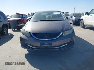 2015 Honda Civic Sedan LX with VIN 19XFB2F55FE075943, listed as a IAAI auction lot 41830699 with 199,838 mi miles. Bid and sale history available at carsss.com. Image 12.