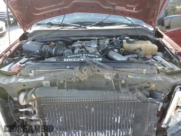 2008 Ford F-350 with VIN 1FTWX30R08ED03347, listed as a Copart auction lot 54692575 with 161,056 mi miles and Salvage title. Bid and sale history available at DreamBid. Image 11.