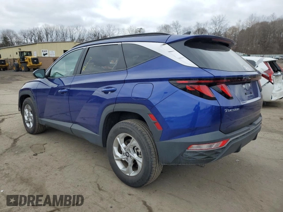 2024 Hyundai Tucson SEL with VIN 5NMJBCDE8RH294685, listed as a Copart auction lot 41420605 with 5,127 mi miles and Non Repairable. Bid and sale history available at carsss.com. Image 2.