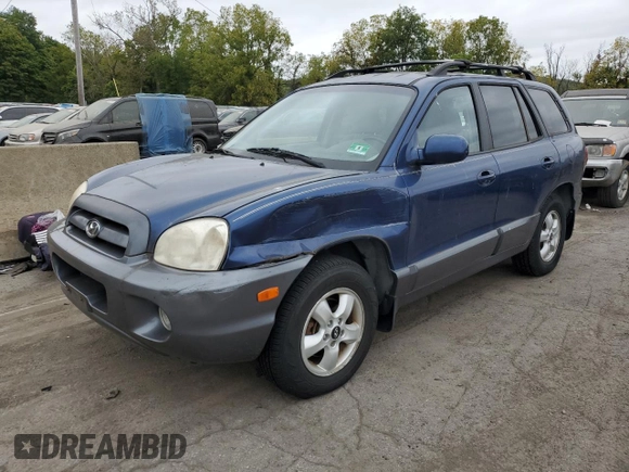2006 Hyundai Santa Fe GLS with VIN KM8SC13D86U101742, listed as a Copart auction lot 72785044 with 137,819 mi miles and Salvage Title. Bid and sale history available at carsss.com. Image 1.