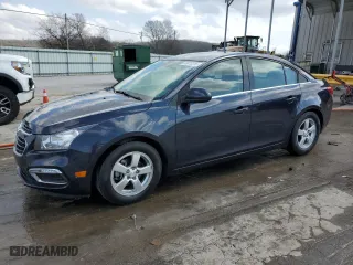 2015 Chevrolet Cruze LT with VIN 1G1PC5SB8F7112345, listed as a Copart auction lot 48813315 with 84,771 mi miles and Salvage Title. Bid and sale history available at carsss.com. Image 1.