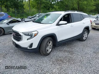 2019 GMC Terrain SLE z VIN 3GKALTEV3KL334650, wystawiony jako IAAI lot #42676507 z przebiegiem 74 280 mil mil oraz . Historia ofert i sprzedaży dostępna na DreamBid. Obrazek 2.