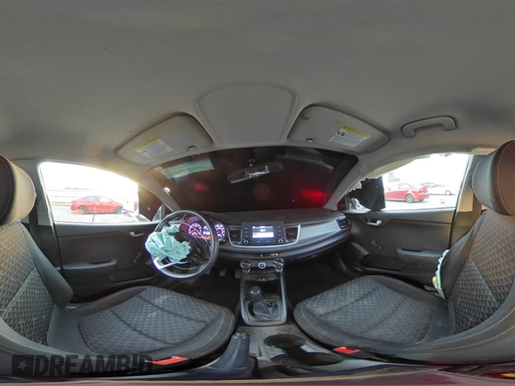 2018 Kia Rio LX with VIN 3KPA24AB7JE081707, listed as a Copart auction lot 50106085 with 99,457 mi miles and Salvage Title. Bid and sale history available at carsss.com. Image 13.
