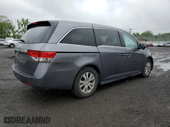 2014 Honda Odyssey EX-L с VIN 5FNRL5H66EB011131, выставлен на аукционе Copart как лот 58216125 с пробегом 161 390 миль миль и Списание • Salvage title. История ставок и продаж доступна на DreamBid. Изображение 3.
