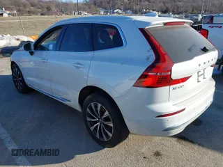 2023 Volvo XC60 Plus Bright Theme with VIN YV4L12DE9P1357707, listed as a IAAI auction lot 41413921 with 14,888 mi miles. Bid and sale history available at carsss.com. Image 3.