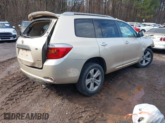 2008 Toyota Highlander Sport z VIN JTEES43A482018122, wystawiony jako IAAI lot #41579165 z przebiegiem Nie podano mil oraz . Historia ofert i sprzedaży dostępna na DreamBid. Obrazek 4.