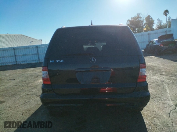 2003 Mercedes-Benz M-Class 3.7L with VIN 4JGAB57EX3A445949, listed as a Copart auction lot 74633744 with 223,427 mi miles and Salvage Title. Bid and sale history available at carsss.com. Image 6.
